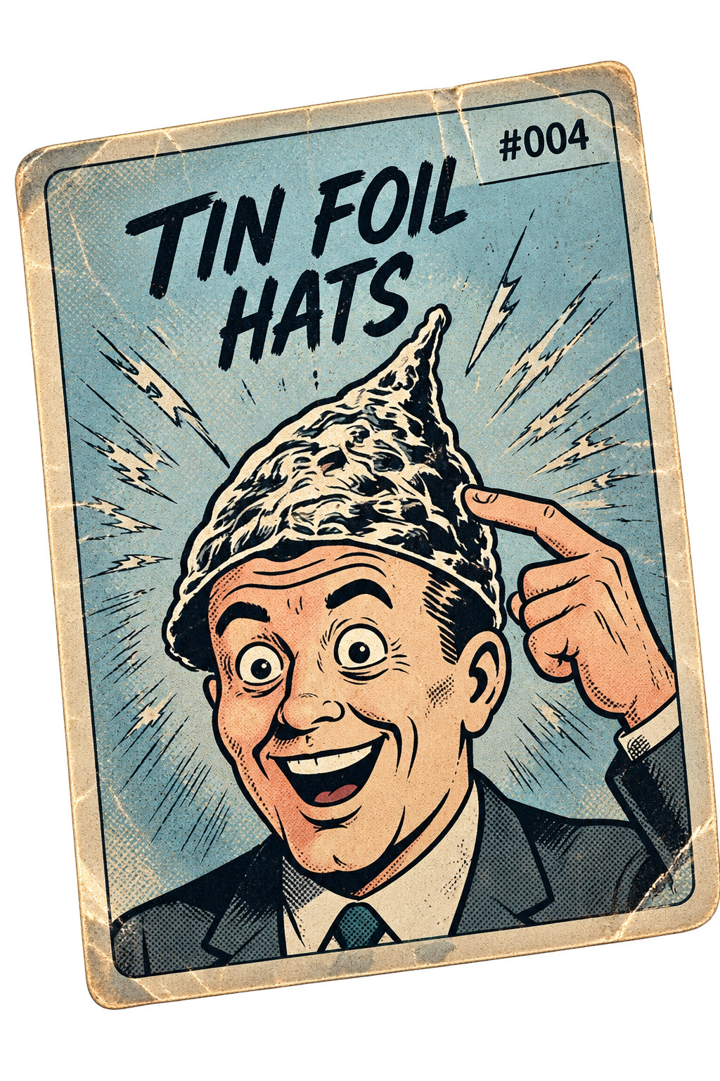 Tin Foil Hats collector card