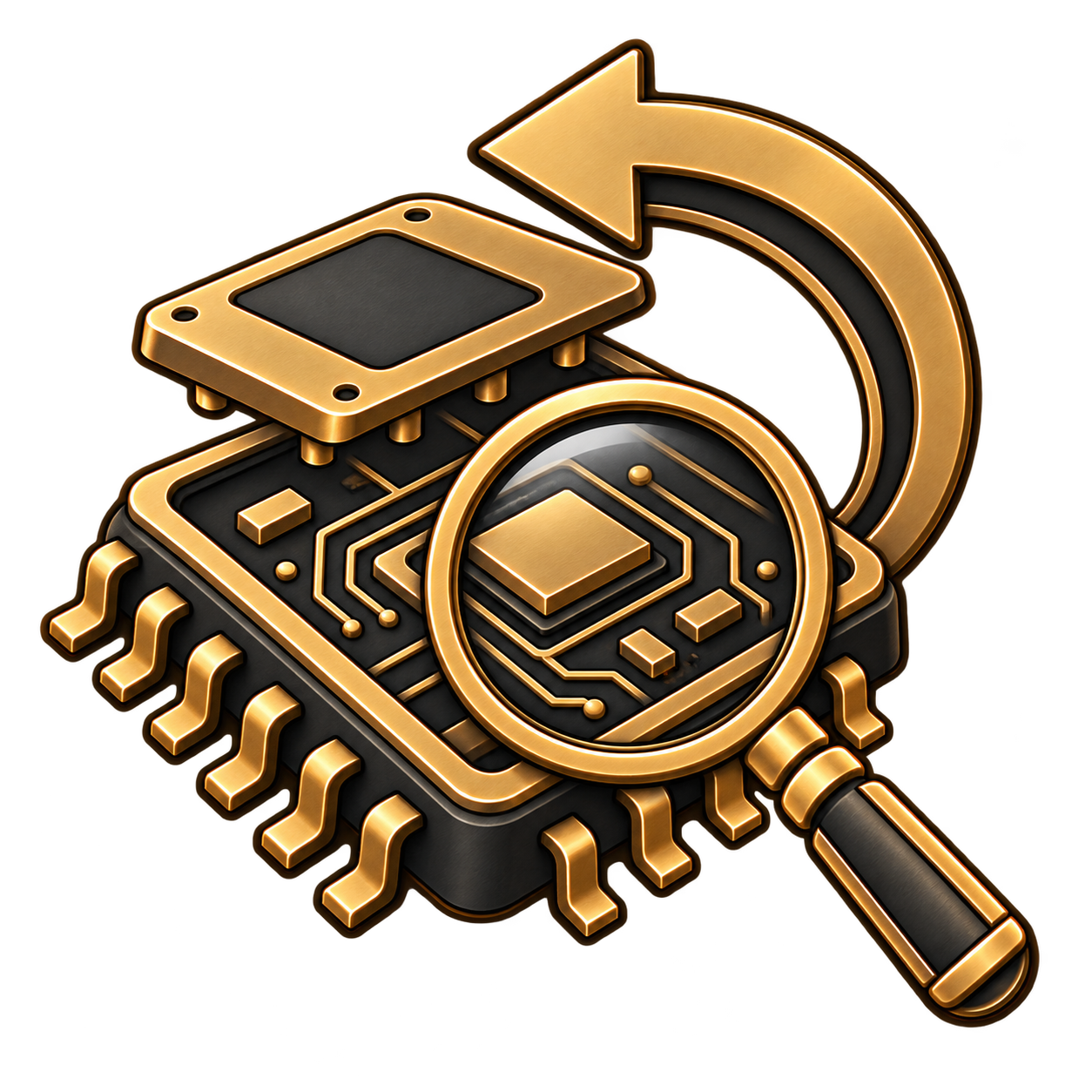 Rocket representing a secret reverse-engineering arms race